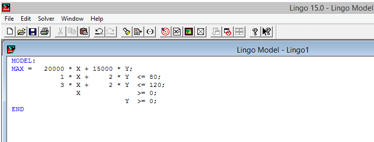 Lingo - Modelo