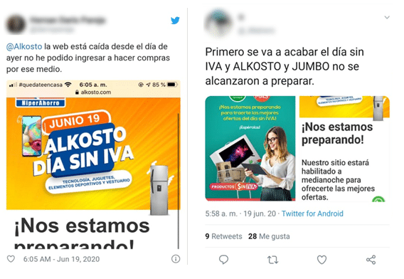 Reclamos usuarios