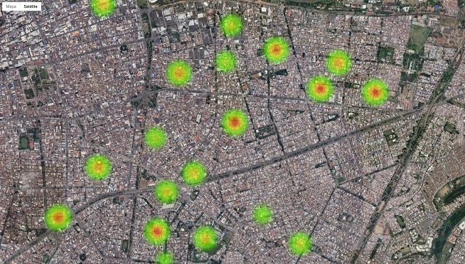 mapas de calor