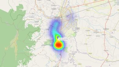 mapas de calor y centro de gravedad